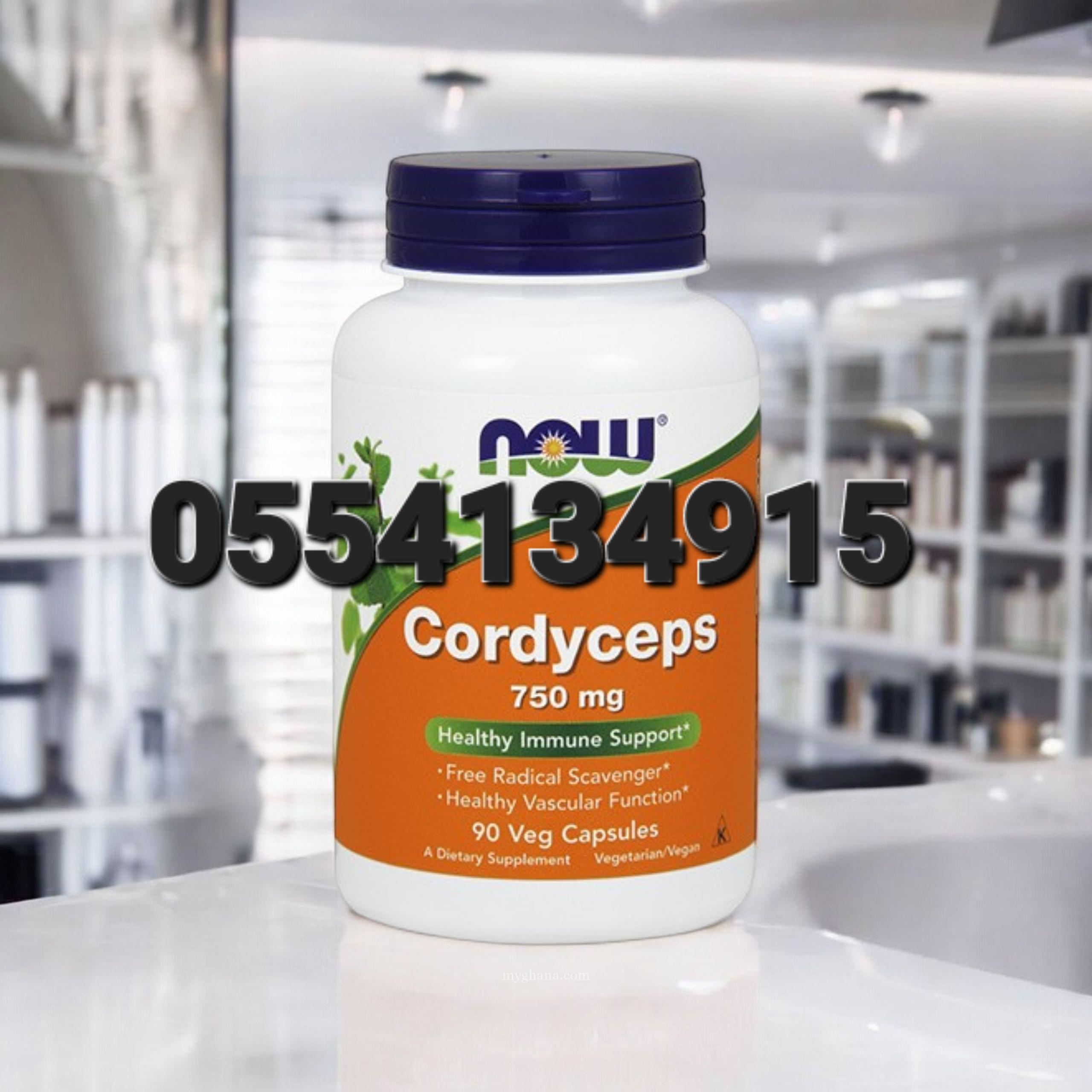 NOW Foods Cordyceps 750mg 200 Veg Caps