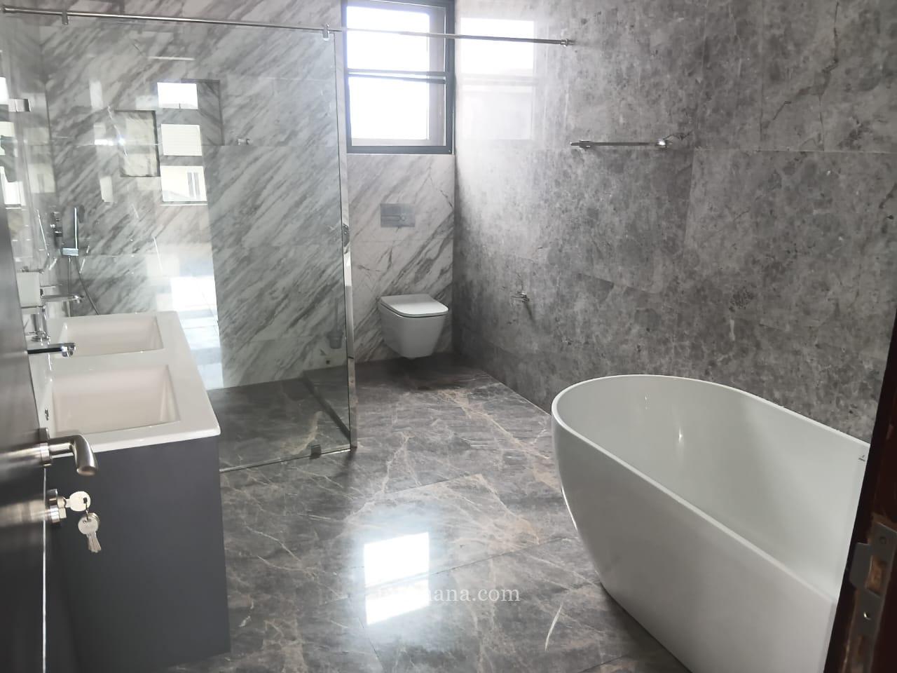 Furnished 4 bed townhouse to let at Cantonments near the US Embassy, Accra