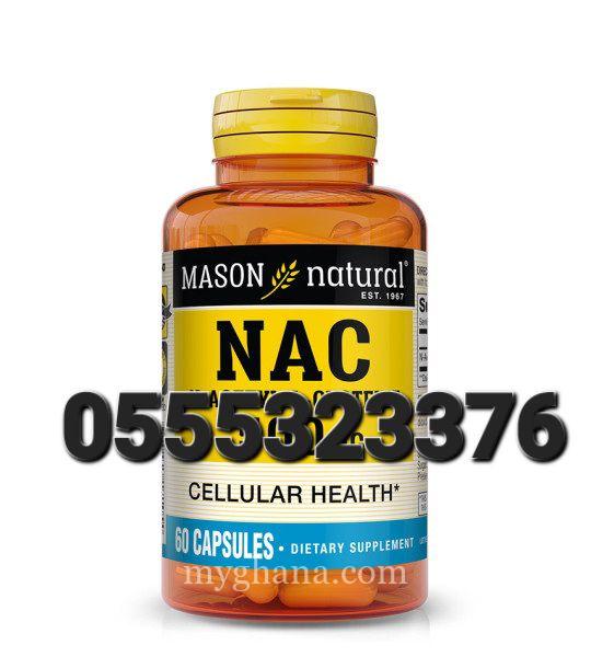 Mason Natural NAC, N-Acethyl-L-Cysteine Capsules