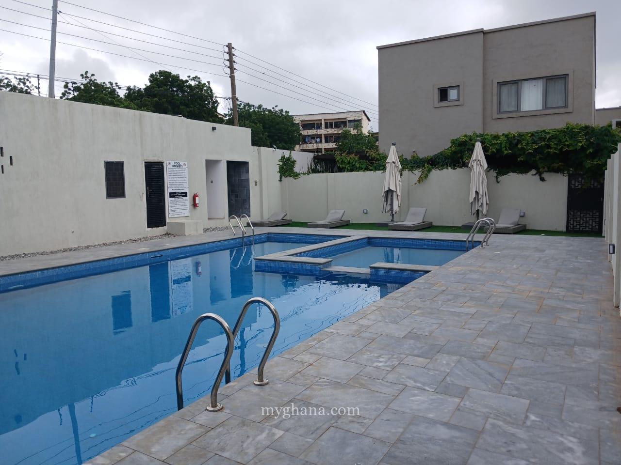 4 bed townhouse to let at Cantonments near the Fiesta Residence, Accra