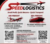 AIRFREIGHT AND SEA FREIGHT FROM CHINA TO GHANA DOOR TO DOOR SERVICES