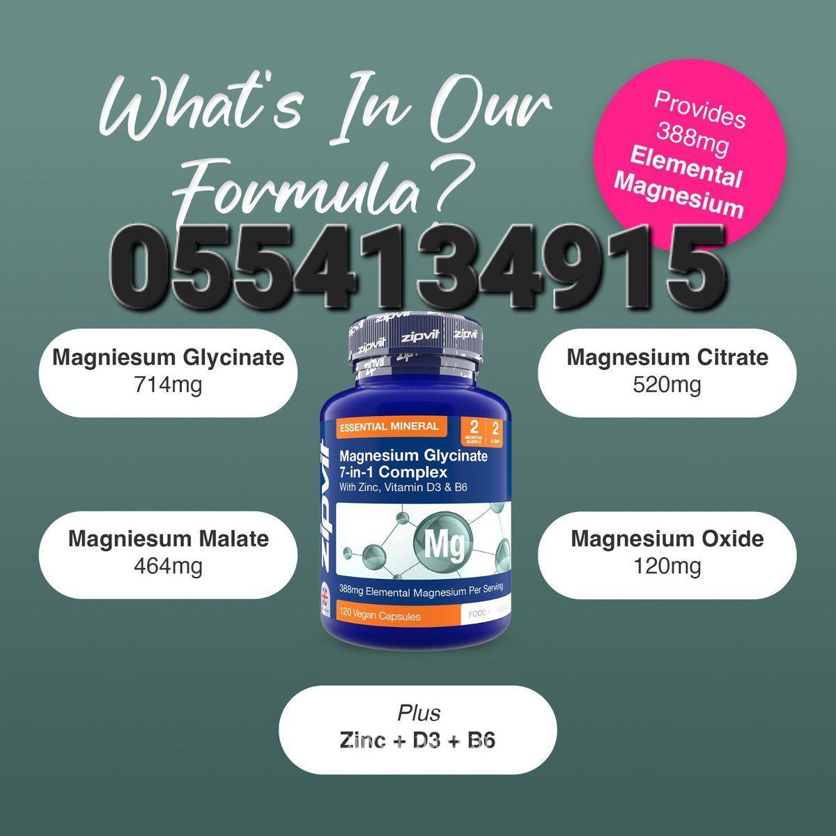 Zipvit Magnesium Glycinate 2000mg