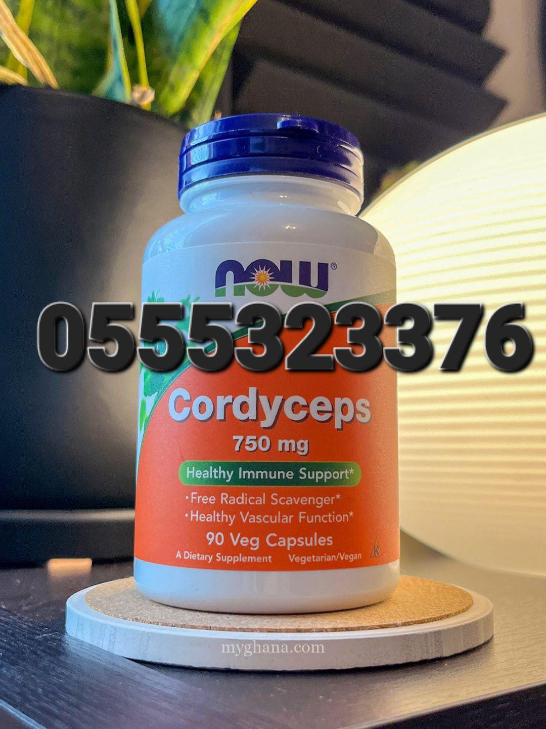 NOW Foods Cordyceps 750mg 200 Veg Caps