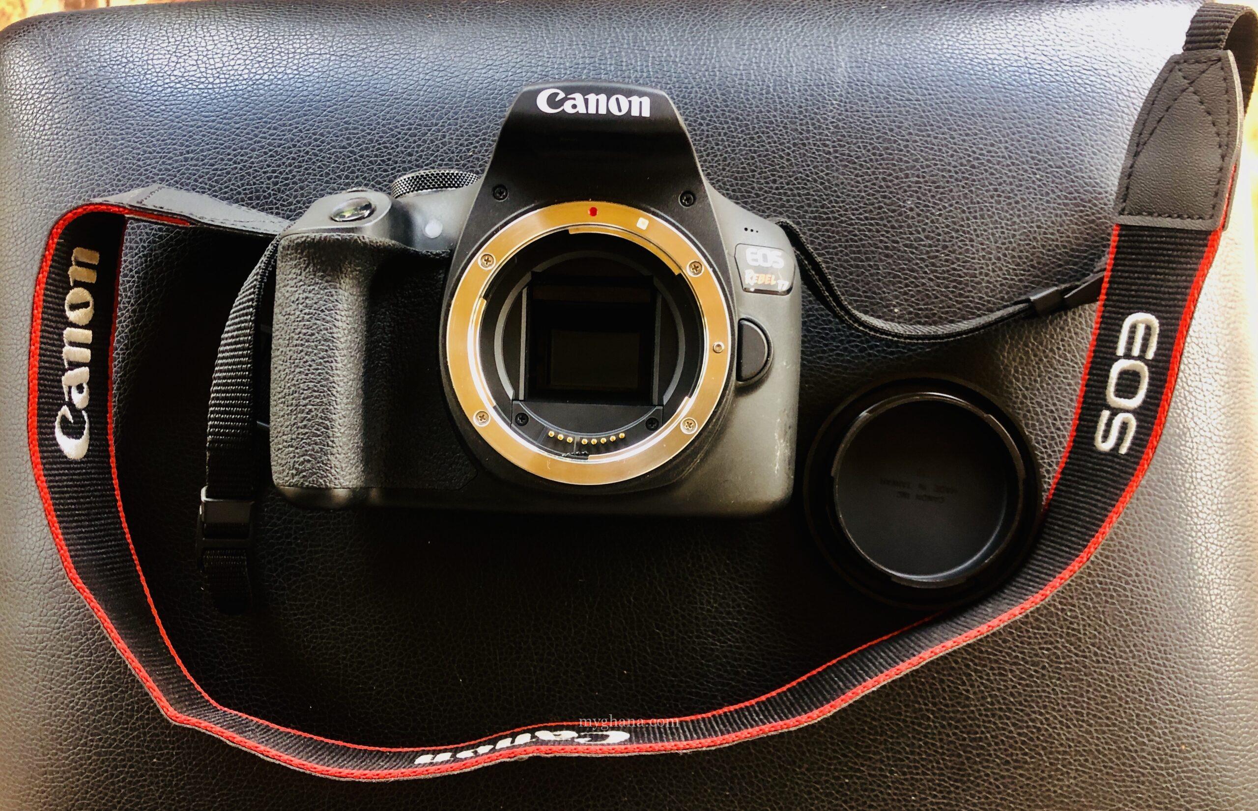 Canon EOS 1500D/Rebel T7 DSLR Camera + 2 Lenses Tripod Case