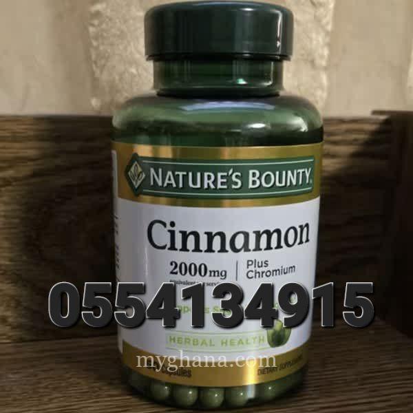 Nature’s Bounty Cinnamon Capsules