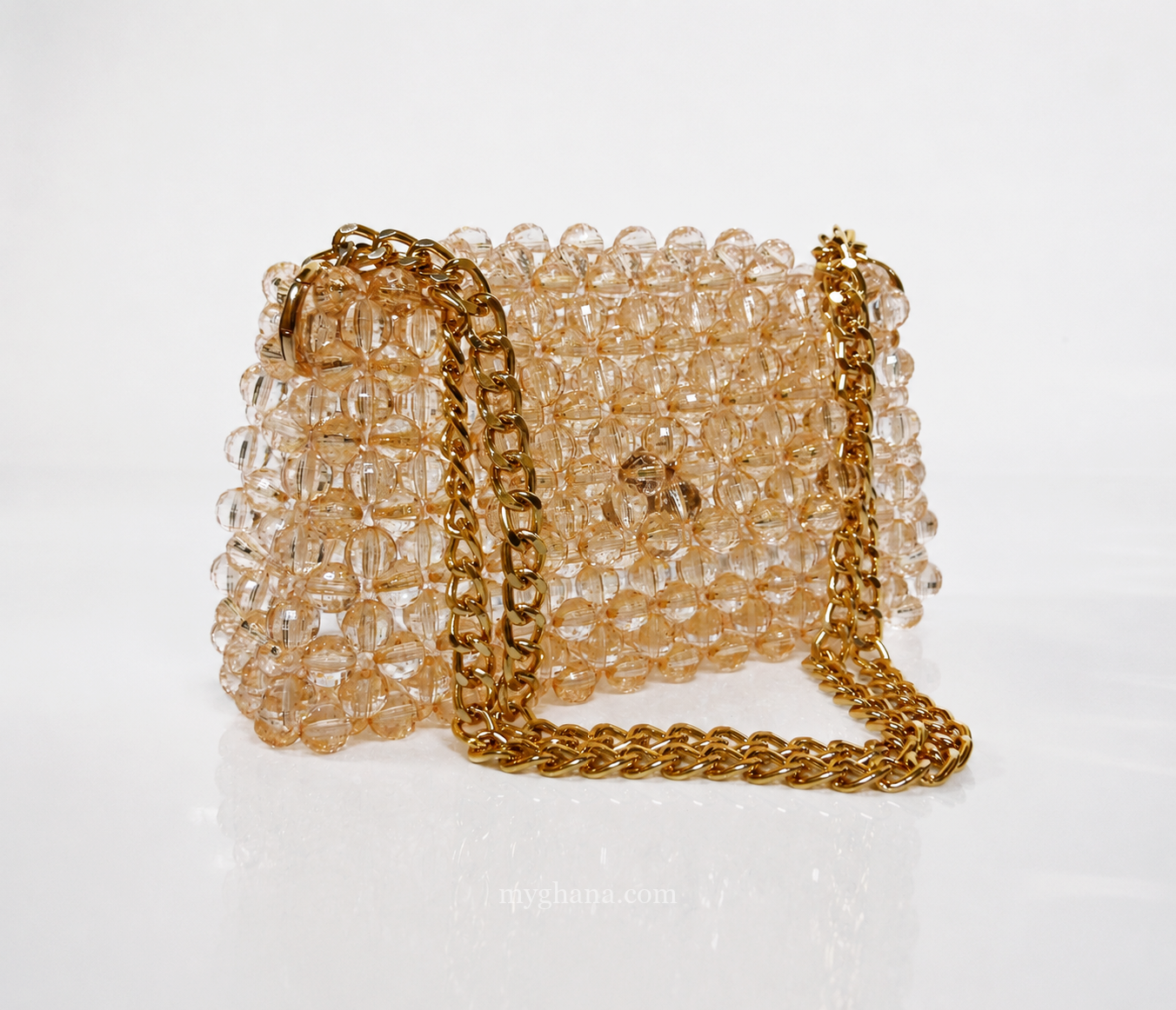 Beaded clutch