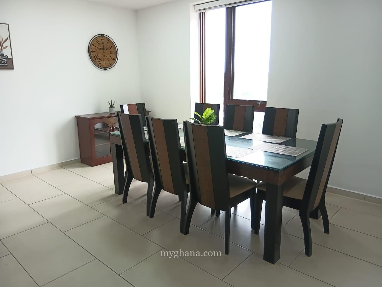 3 bedroom furnished apartment for rent at Airport Residential Area, Accra