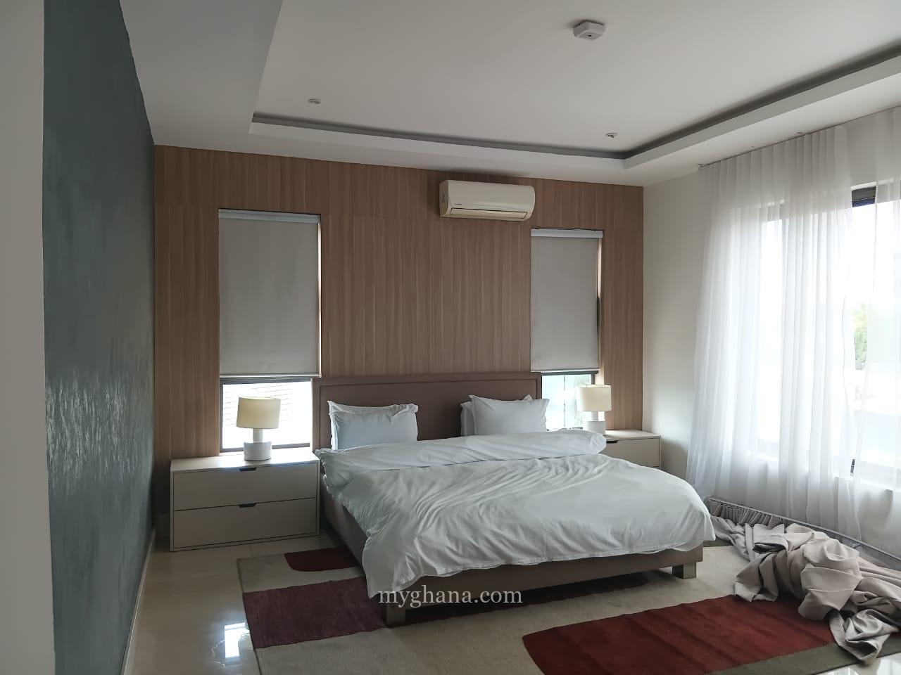 Furnished 4 bed townhouse to let at Cantonments near the US Embassy, Accra