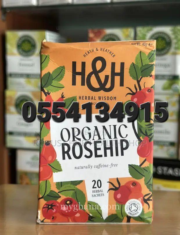 Heath & Heather Organic Wild Rosehip Tea 20 Bags