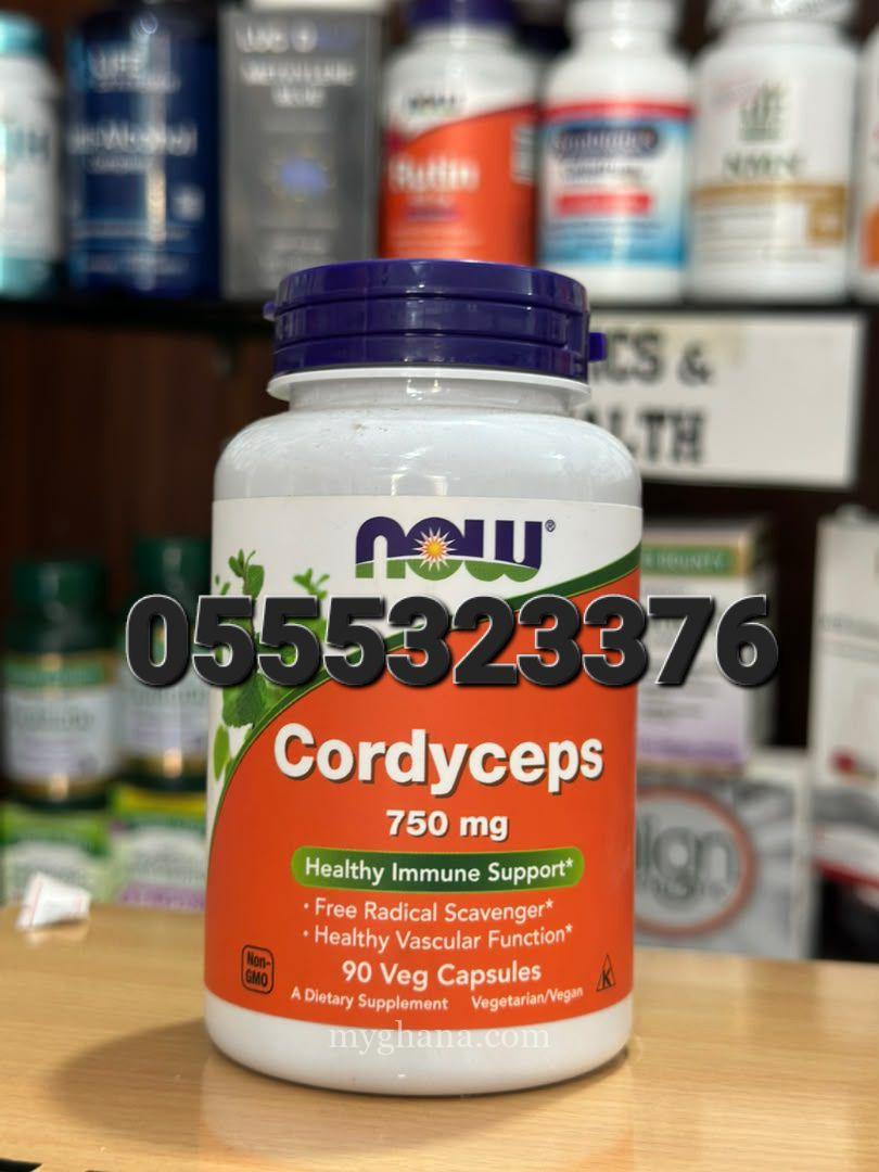 NOW Foods Cordyceps 750mg 200 Veg Caps