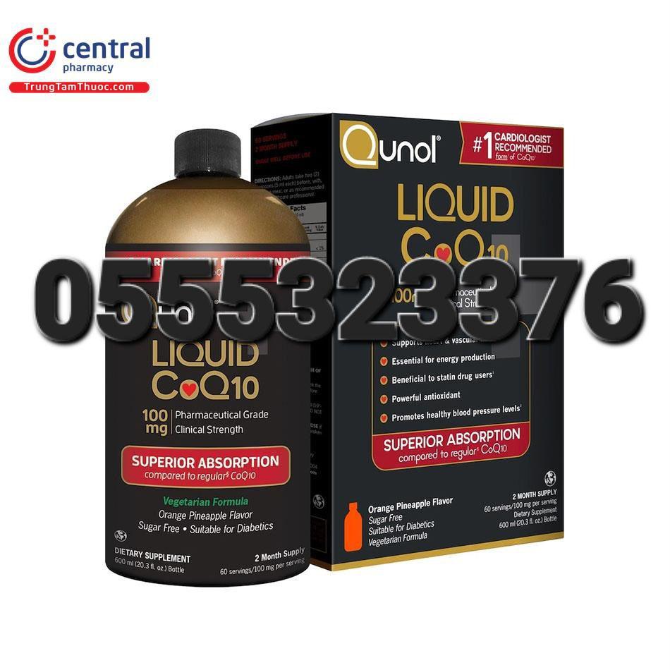 Qunol CoQ10 Liquid Supplement 100mg