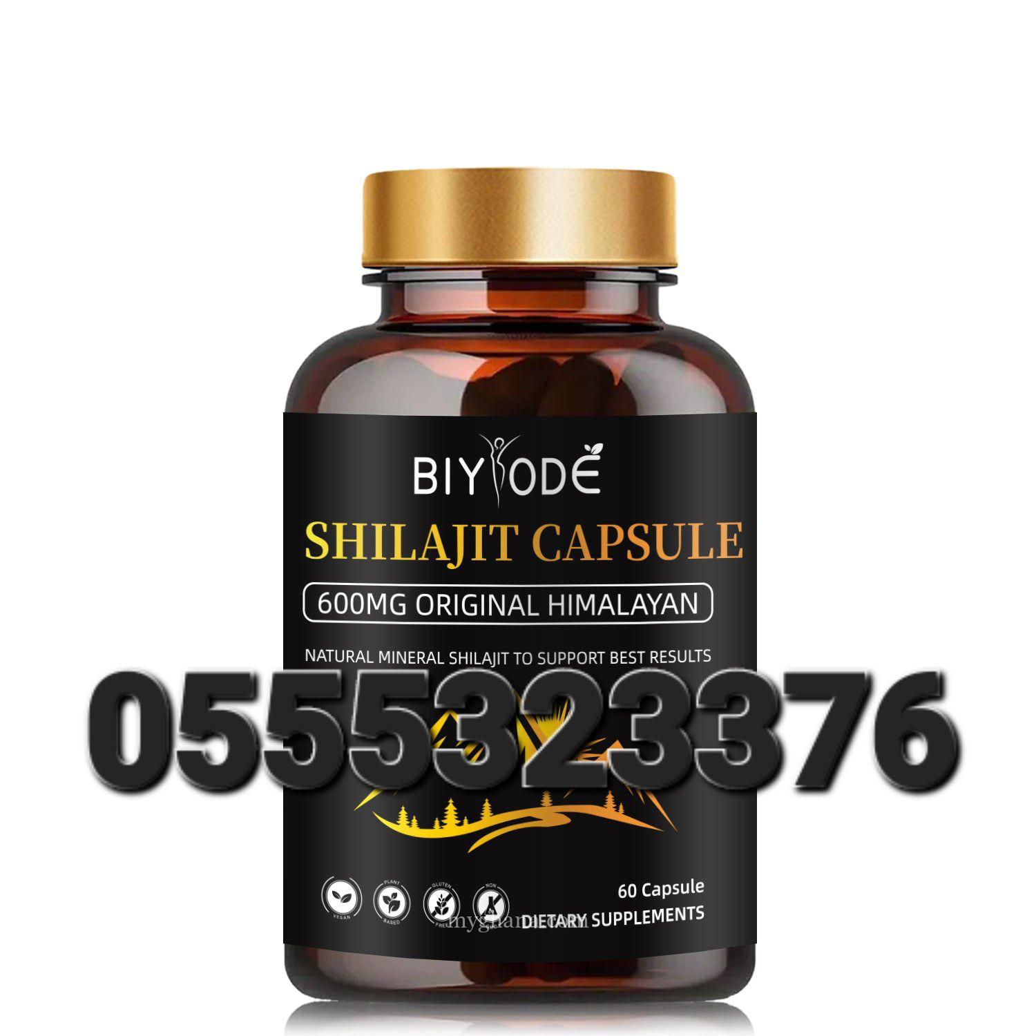 BIYODE Shilajit Pure Himalayan Capsules 36000mg