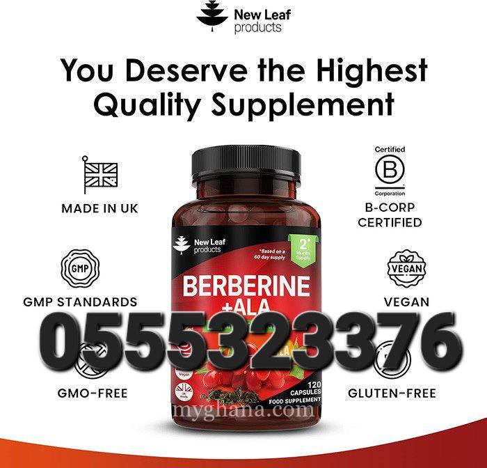 New Leaf Berberine And ALA Capsules