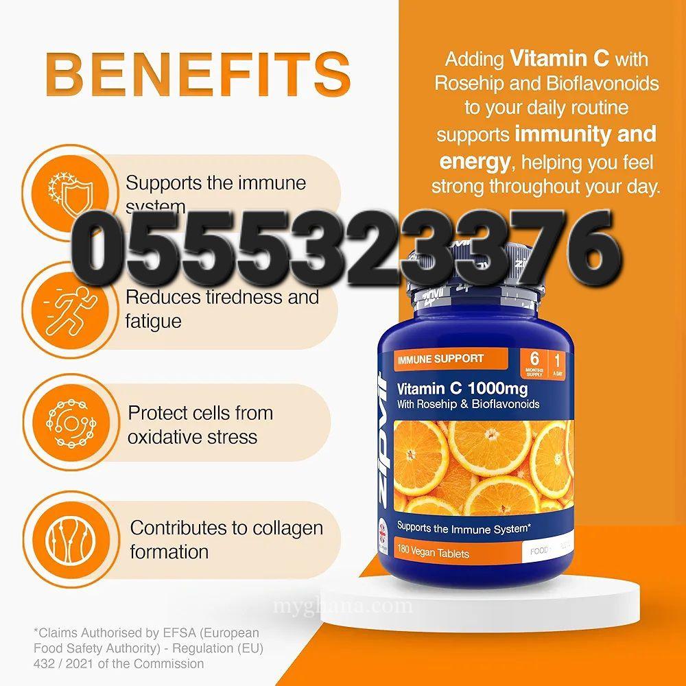 Zipvit Vitamin C 1000mg with Rosehip & Bioflavonoids