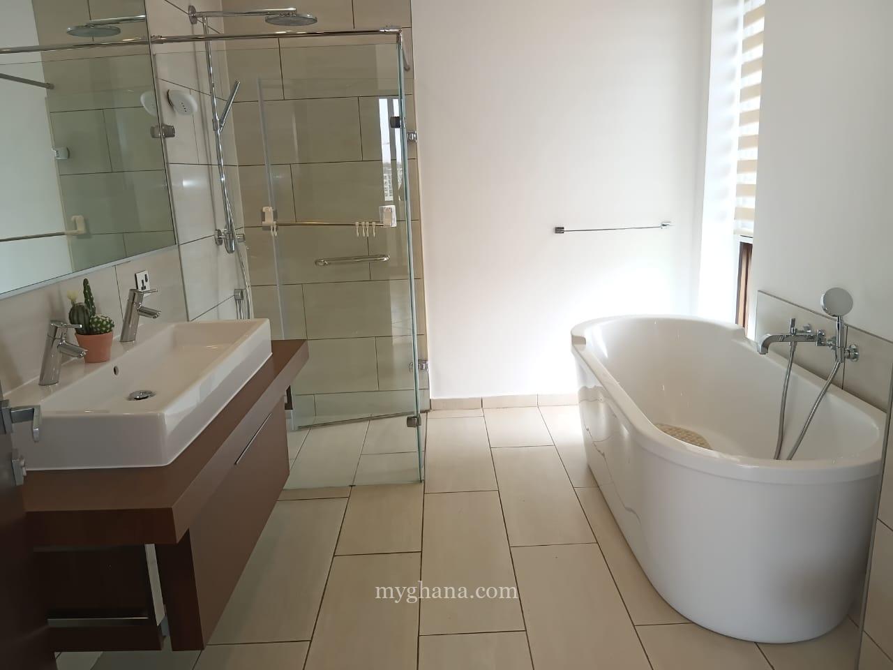 3 bedroom furnished apartment for rent at Airport Residential Area, Accra