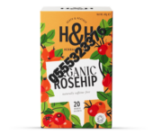 Heath & Heather Organic Wild Rosehip Tea 20 Bags