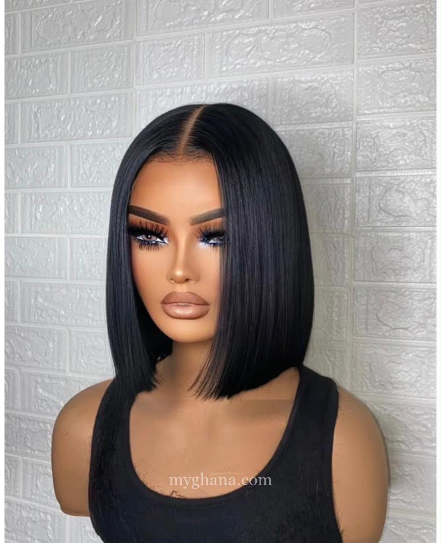Student bob wig 10 inches(closure)