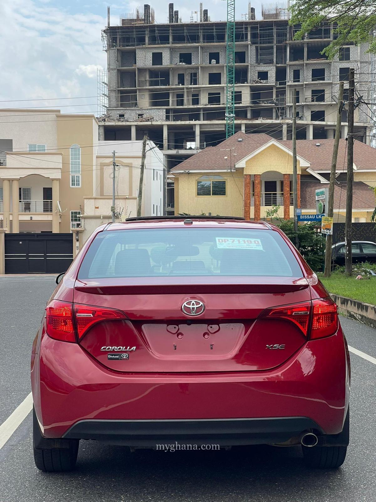 2019 Toyota Corolla XSE