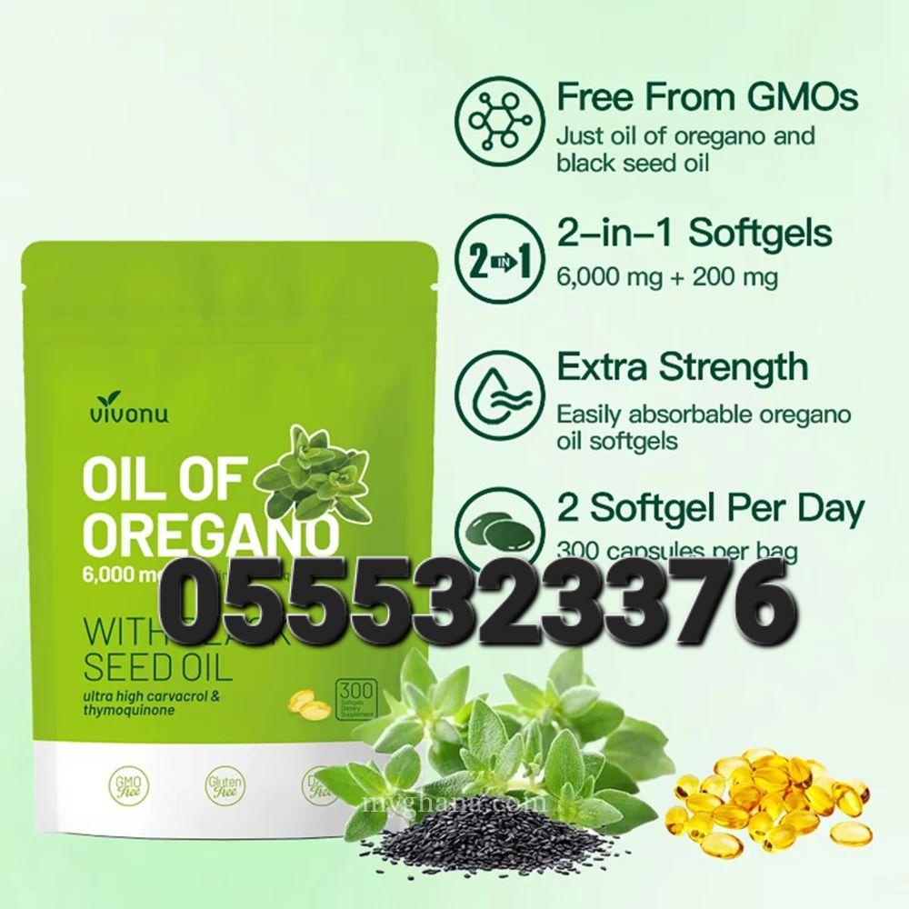 VivoNu Oil of Oregano Capsules In Ghana