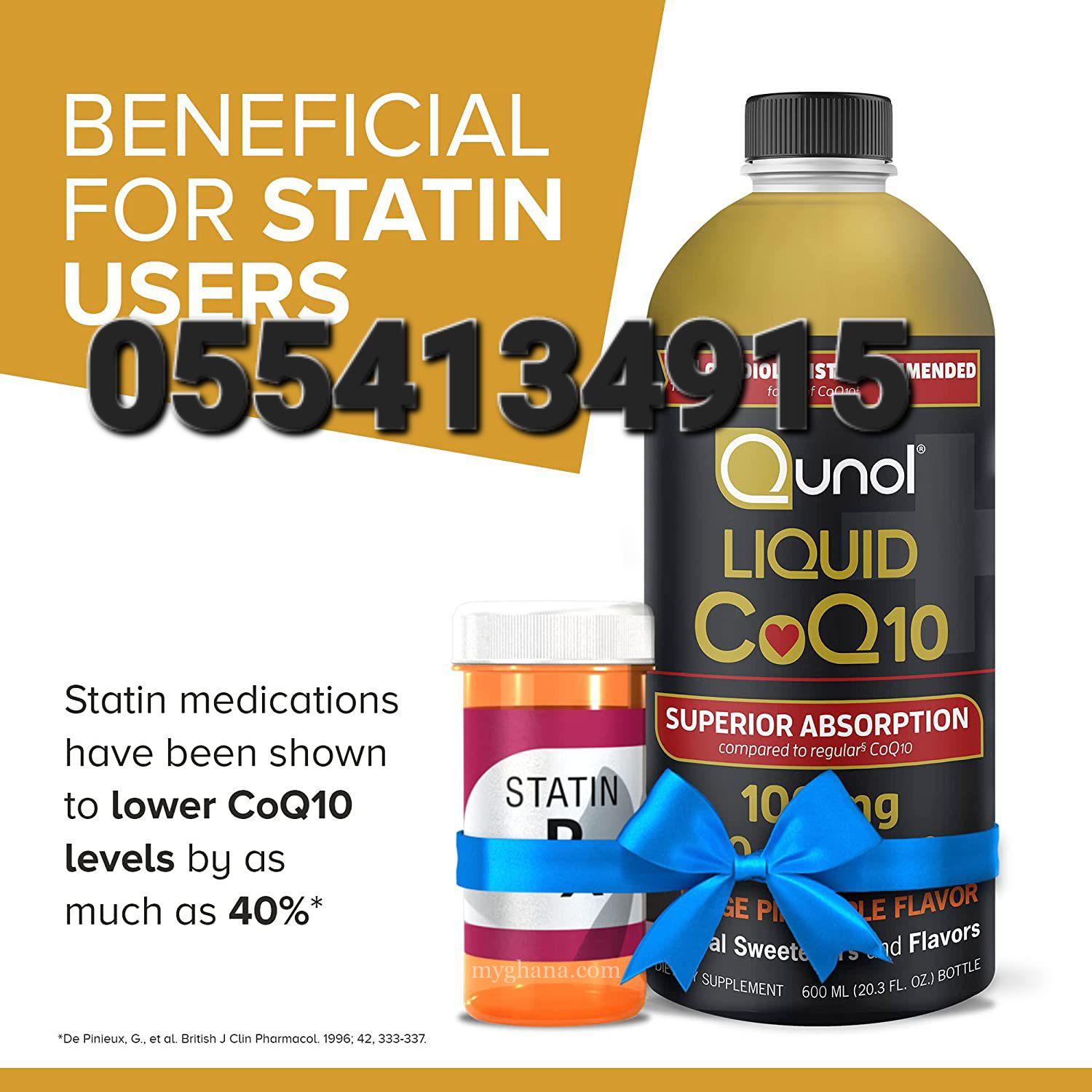Qunol CoQ10 Liquid Supplement 100mg