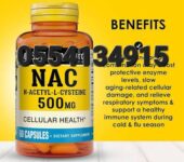 Mason Natural NAC, N-Acethyl-L-Cysteine Capsules