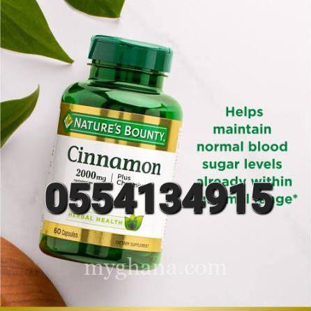 Nature’s Bounty Cinnamon Capsules