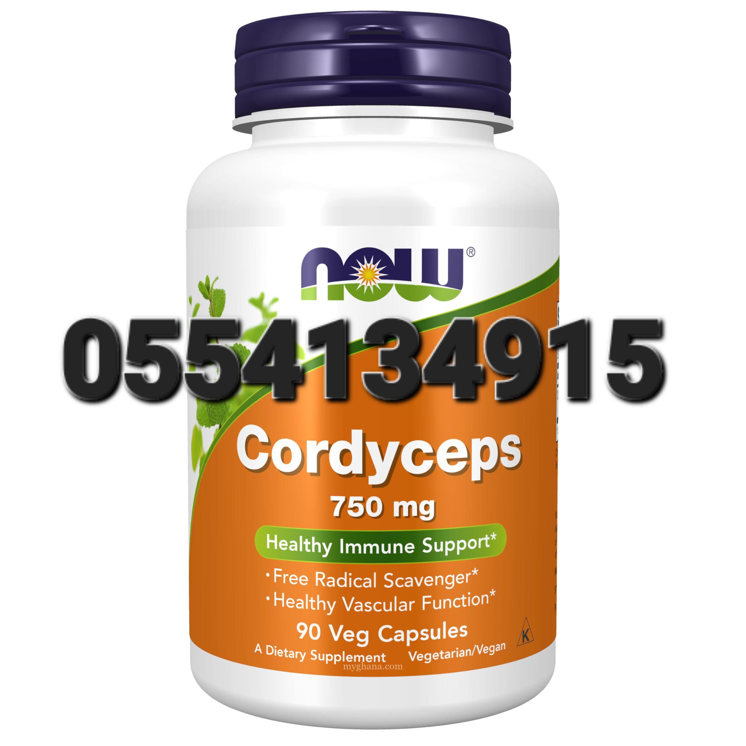 NOW Foods Cordyceps 750mg 200 Veg Caps