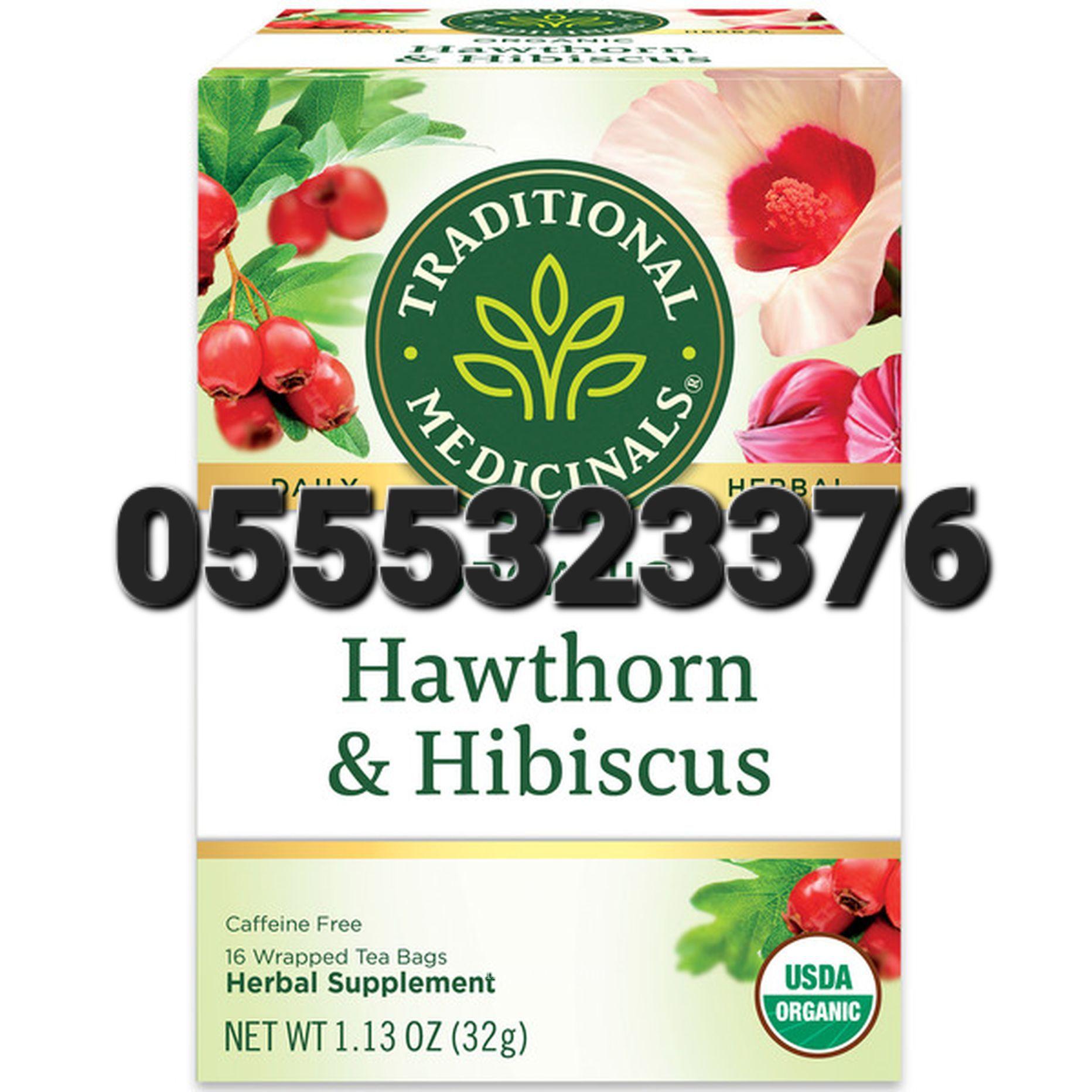 Traditional Medicinals Organic Hawthorn & Hibiscus Herbal Tea