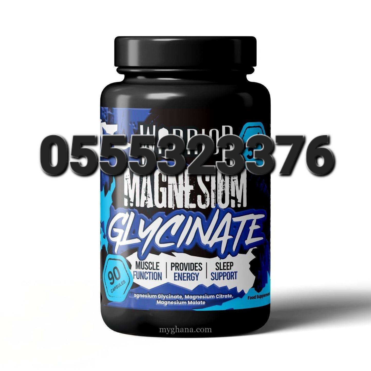Warrior Magnesium Glycinate 3-in-1 Complex 384mg