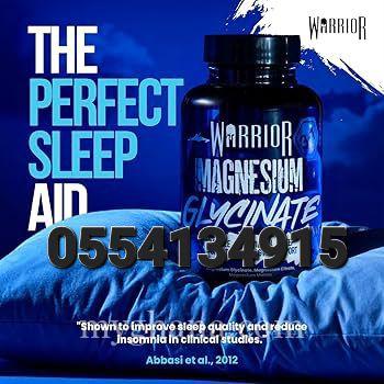 Warrior Magnesium Glycinate 3-in-1 Complex 384mg