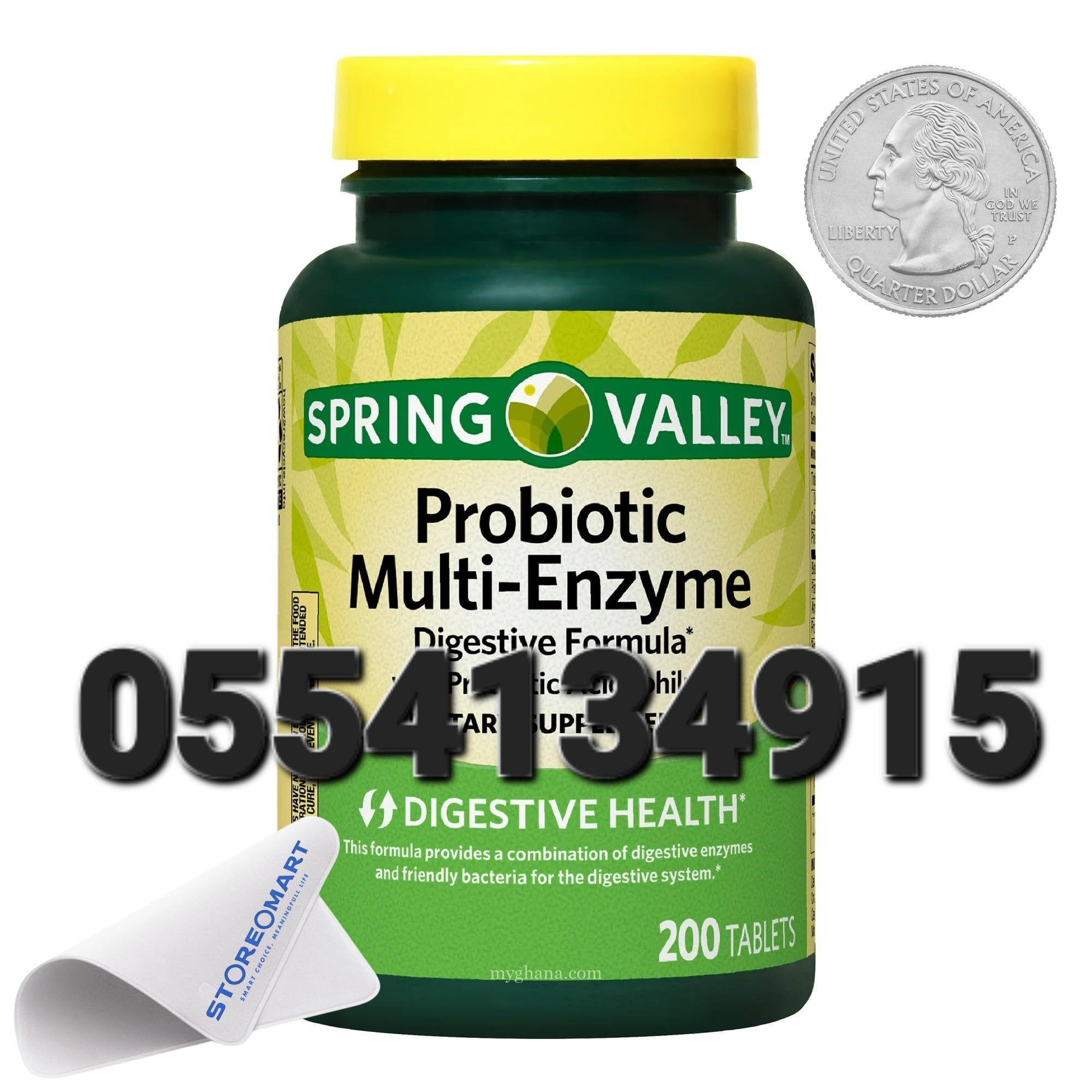 Spring Valley Probiotic Multi-Enzyme In Ghana