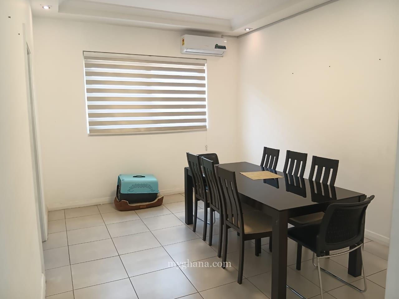 Furnished three bedroom townhouse to let at Cantonments near the US Embassy