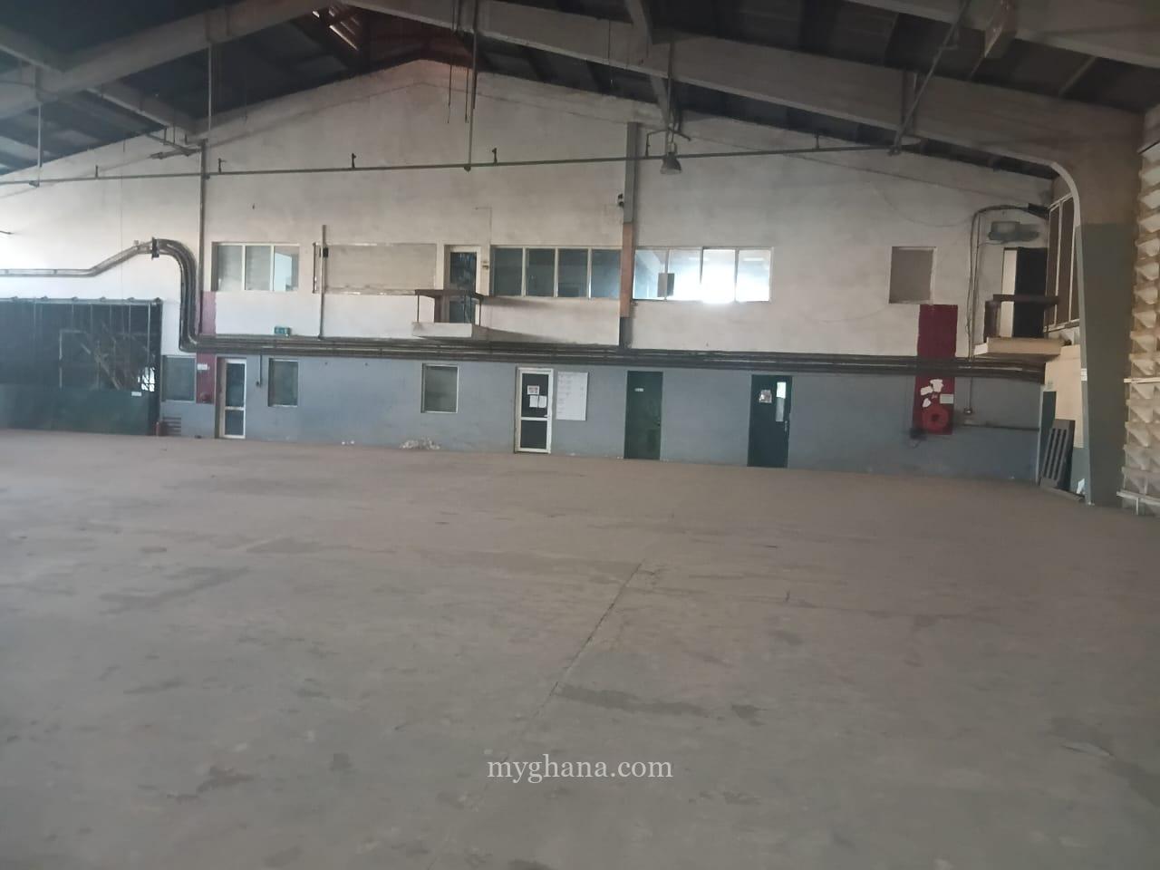 Warehouse for sale at Tema Industrial Area near Cable Metal Company