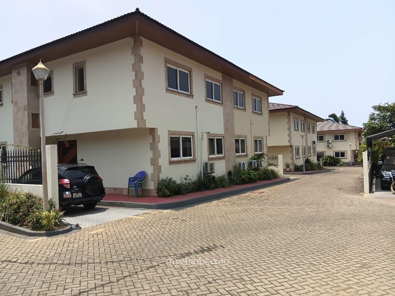 Furnished three bedroom townhouse to let at Cantonments near the US Embassy