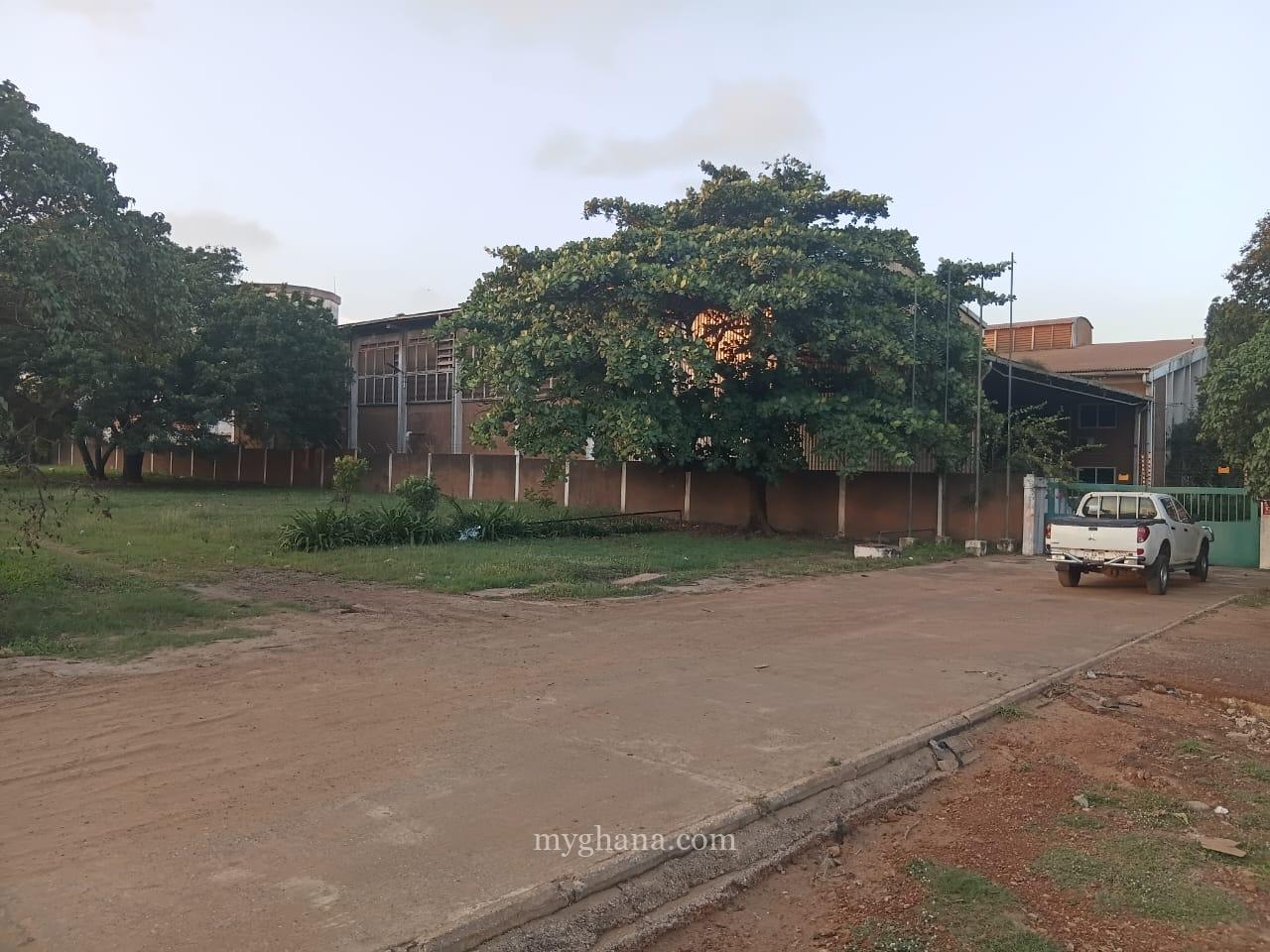 Warehouse for sale at Tema Industrial Area near Cable Metal Company