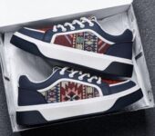 Fashion Men’s Sneakers Men’s Basketball Shoes Fashion Pop Shoes Blue/Red