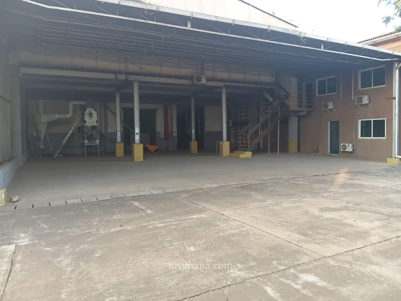 Warehouse for sale at Tema Industrial Area near Cable Metal Company