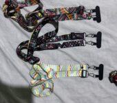 Double head crossbody phone lanyard