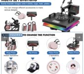 5 in 1 HEAT PRESS MACHINE
