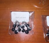 Pearl beaded earrings