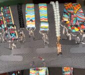 Handmade Beaded crossbody phone lanyard