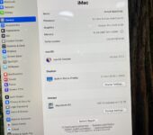 Neat iMac i5 2019 model, 2TB SSD, 16gig Ram, 27inch 5K Retina Screen, 8gig