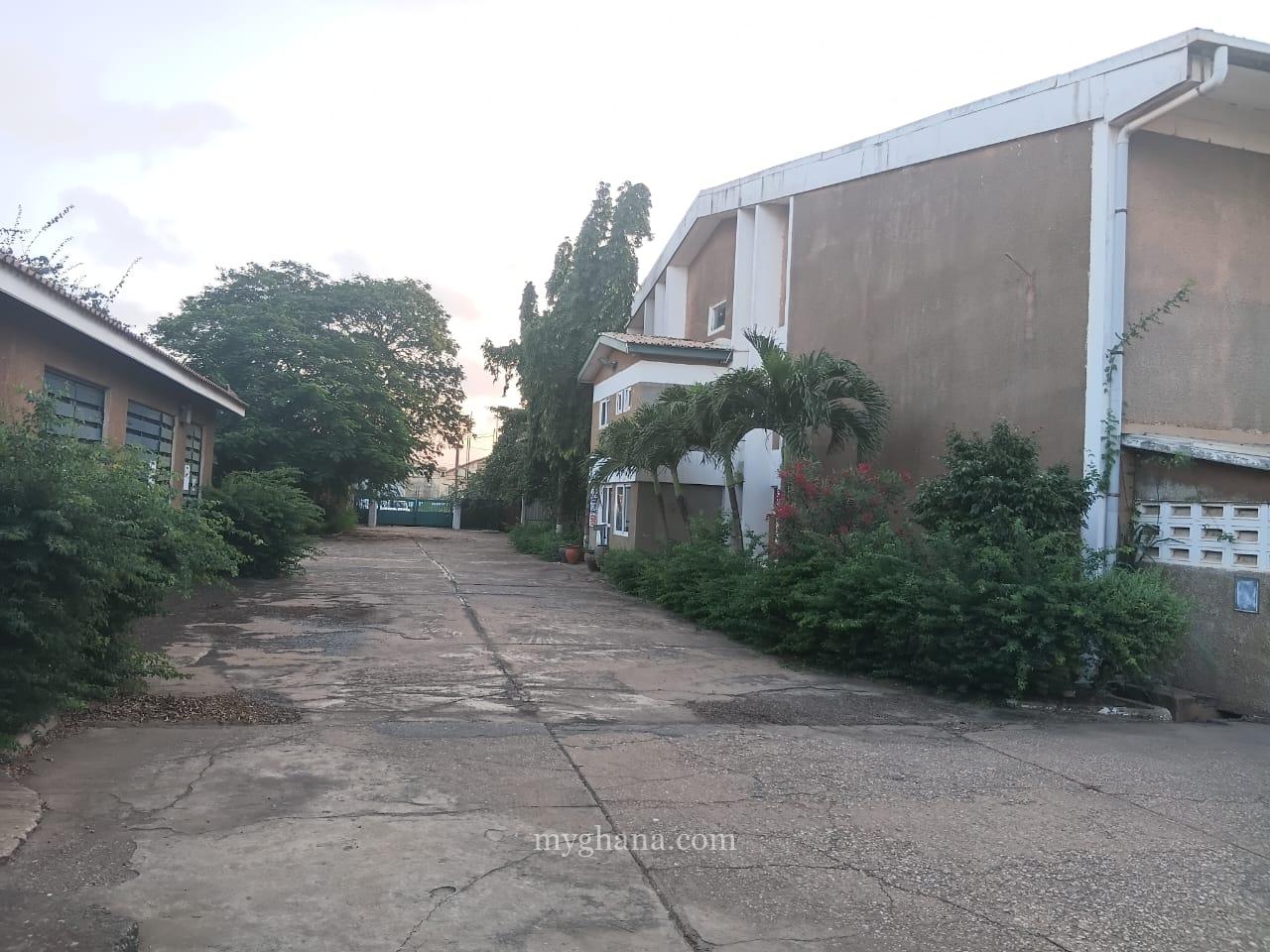 Warehouse for sale at Tema Industrial Area near Cable Metal Company
