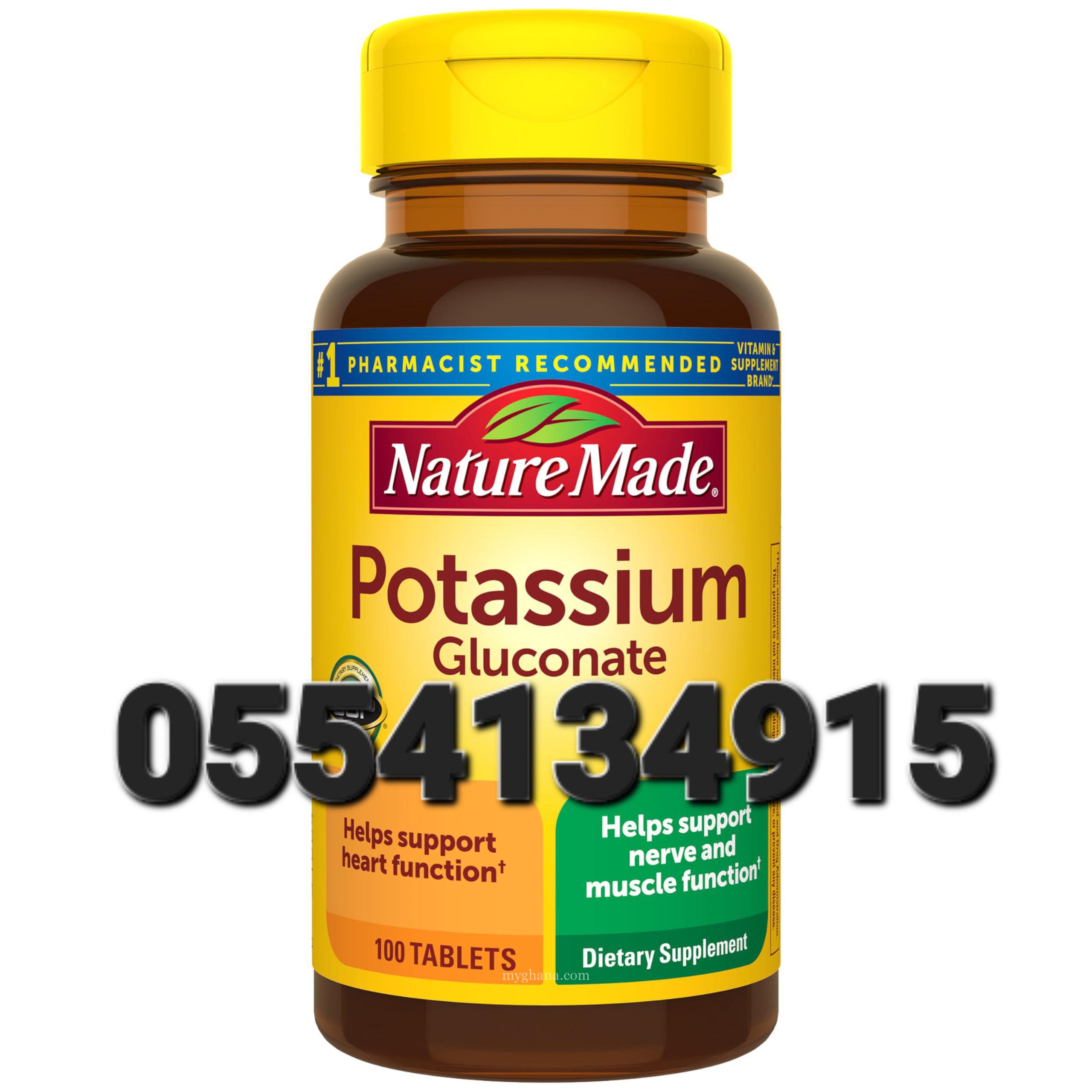 Nature Made Potassium Gluconate In Ghana
