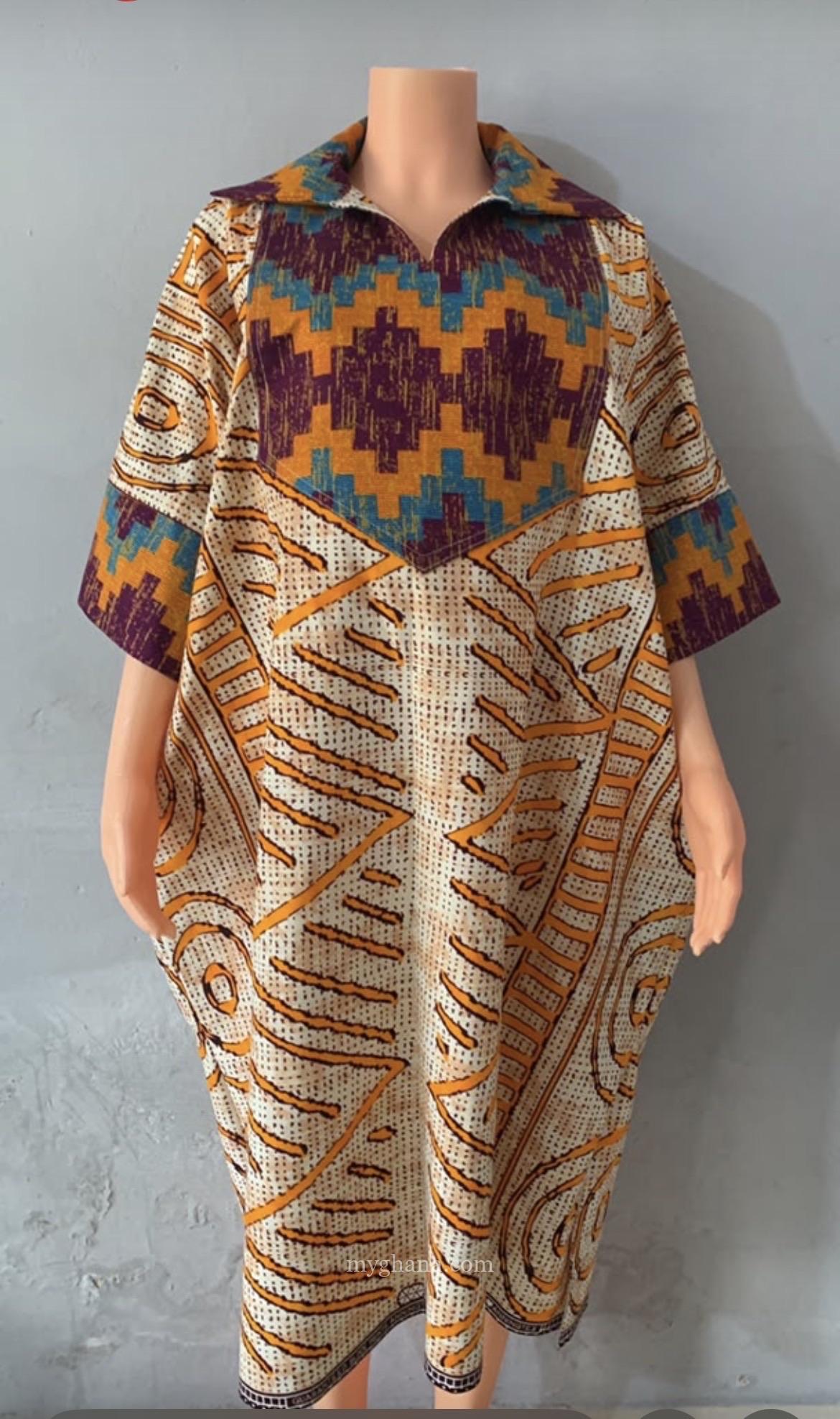 Ankara Lounge Dress