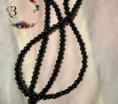 Handmade Beaded crossbody phone lanyard