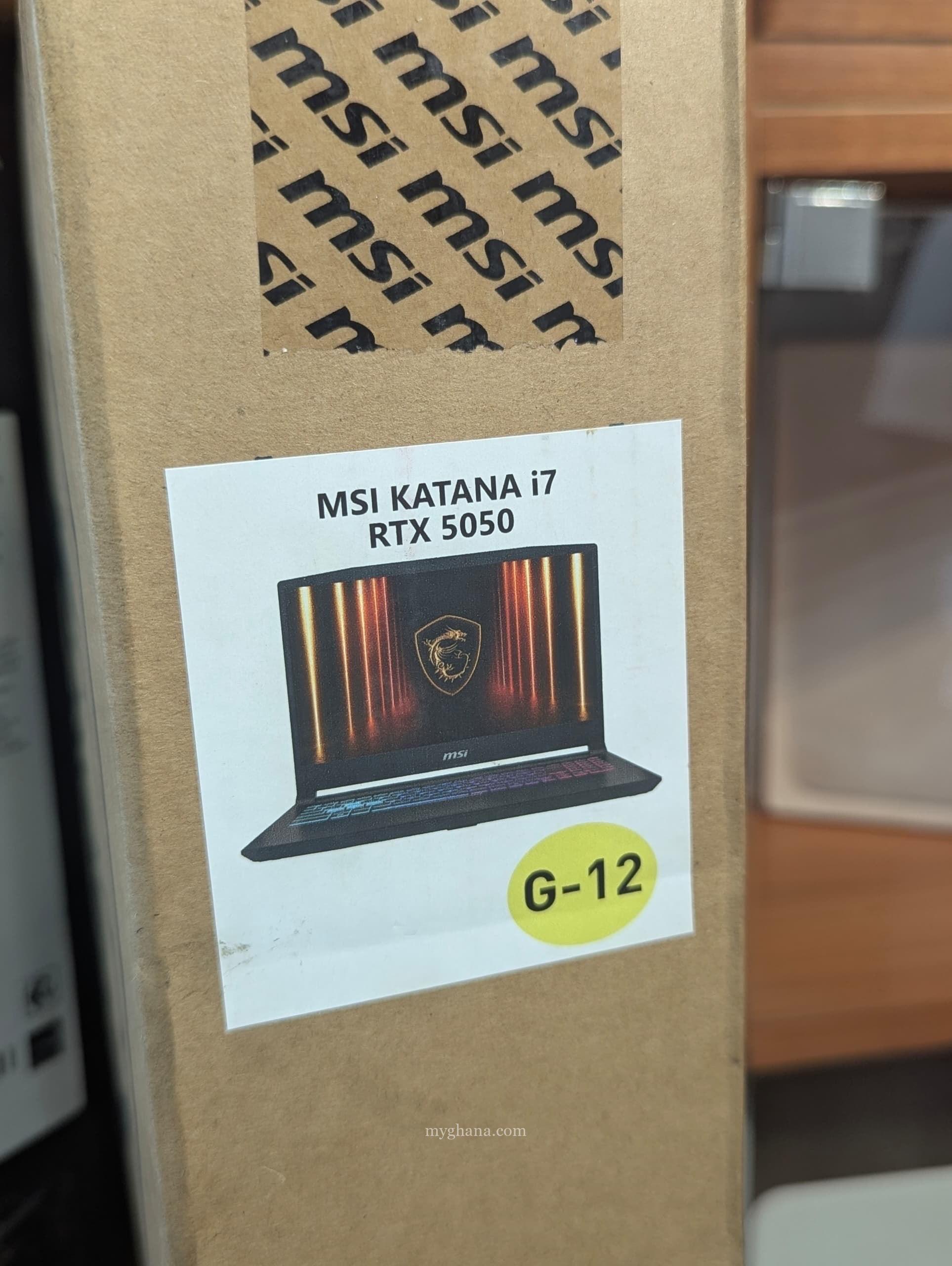 MSI KATANA 15 HX