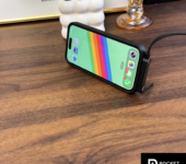 Foldable phone stand charging cable