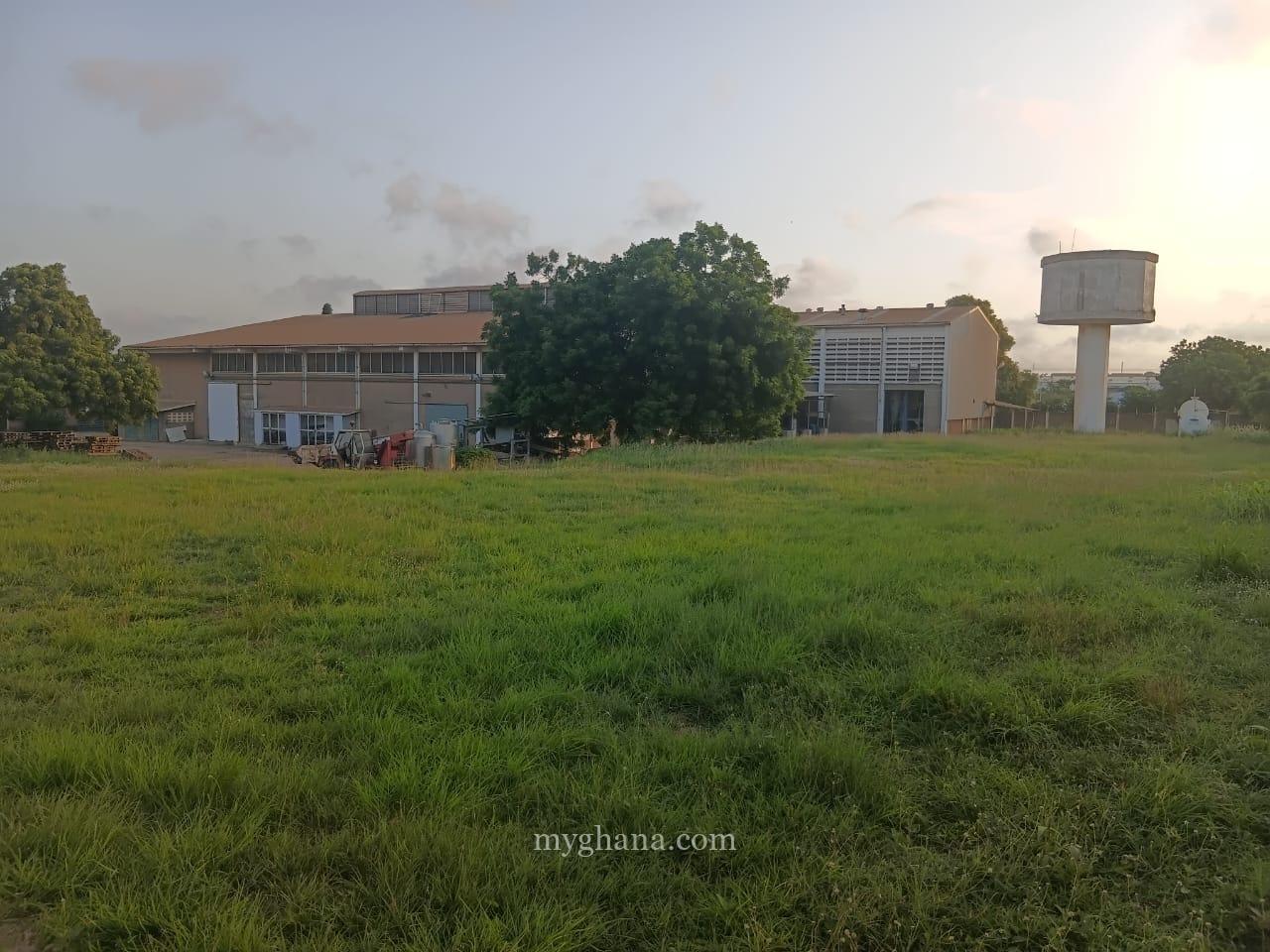 Warehouse for sale at Tema Industrial Area near Cable Metal Company