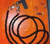 Handmade Beaded crossbody phone lanyard